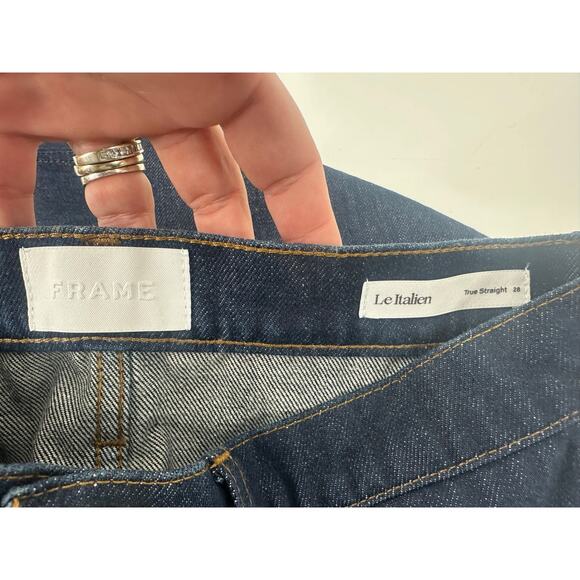 FRAME Denim Le Italien True Straight jeans - Picture 9 of 10